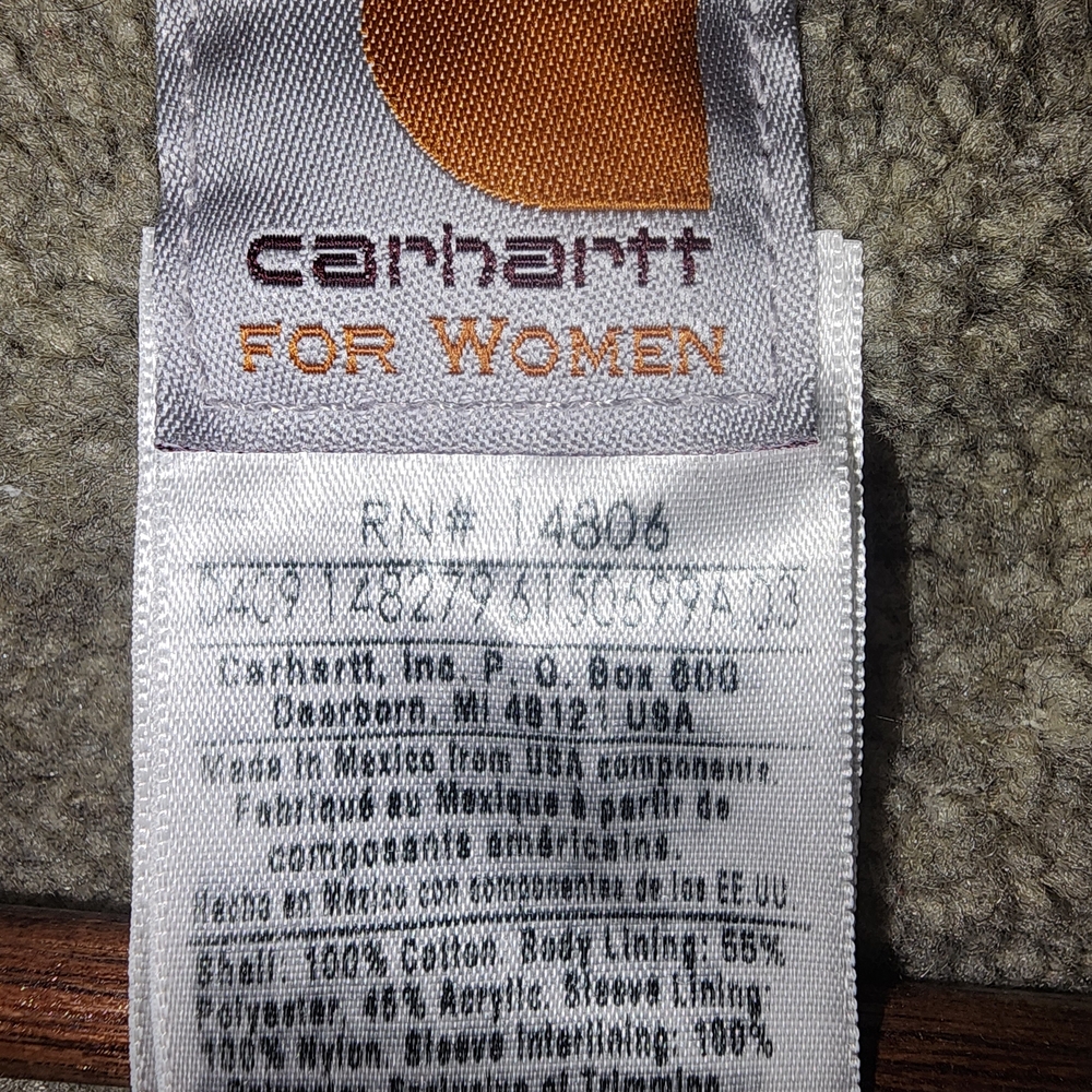 Carhartt Jacket With Sherpa Lining - Picture 9 of 13